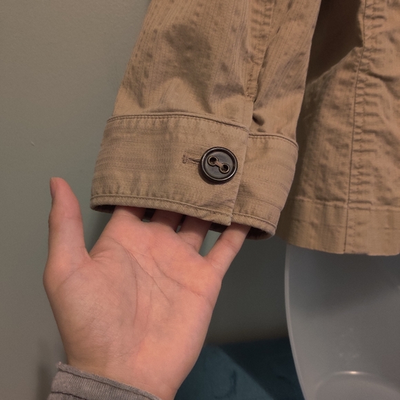 Talbot's Stretch Tan Colored Jacket - Picture 5 of 7